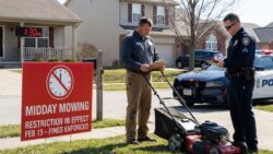 Bad news for homeowners: starting February 15, a new rule bans lawn mowing between noon and 4 p.m., with fines at stake