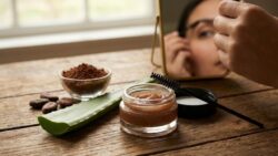 Homemade Eyebrow Gel Using Aloe and Cocoa Creates Soft Natural Hold