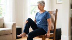 3 exercises that target your core while sitting down, perfect for beginners and seniors