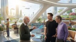 A Nobel Prize winning physicist says Elon Musk and Bill Gates are right about the future, with far more free time but fewer traditional jobs