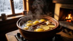 Boiling Lemon Peel Cinnamon and Ginger Explained Why This Winter Ritual Persists