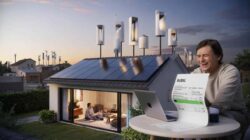 Bill Gates is destroying your electric bills : his miniature wind turbines cost three times less and install almost anywhere in a year