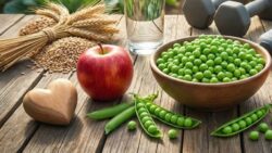 What are the health benefits of peas?