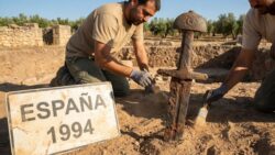 Unearthed in Spain in 1994, the “Excalibur” sword may have Islamic origins