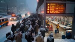 Heavy snow is now officially confirmed to arrive earlier than expected, as authorities prepare shelters while thousands still plan to travel despite the risks