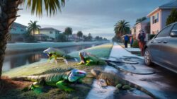 Iguanas Drop From Florida’s Trees as Record Cold Blasts Southern US : ScienceAlert