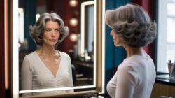 Salt and pepper hair: here is the “granny-length” that ages the face the most, according to a hairstylist