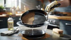 The forgotten soak that restores cast iron pans to a smooth, black finish